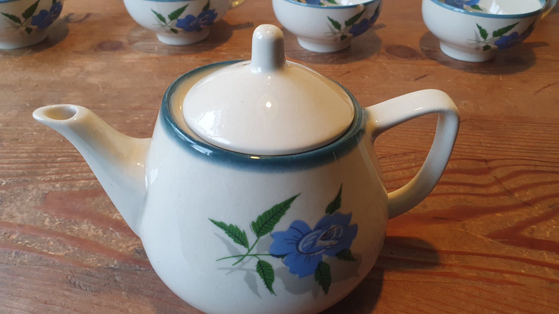 Set di piatti: schönes Chodziez Keramik Set – Usato da Zürich venduto da Vesco01 2