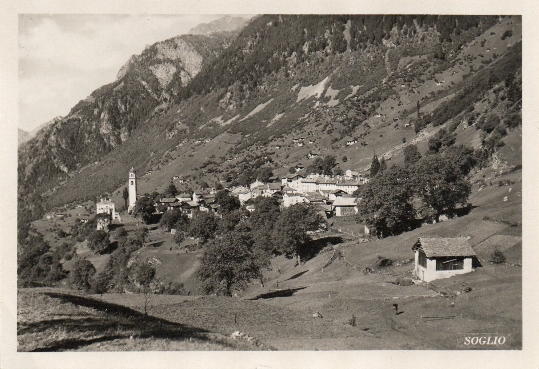 Cartoline postali: Soglio – Nuovo (secondo la descrizione) da Melano venduto da pisonsdro