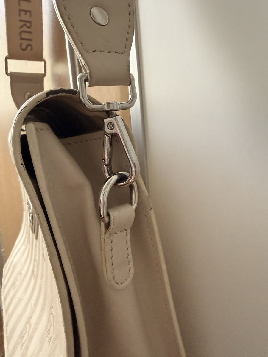 Maison Mollerus Borse da donna: Handtasche Maison Mollerus, taupe grau/silber – Usato da Männedorf venduto da Dinaquati 4