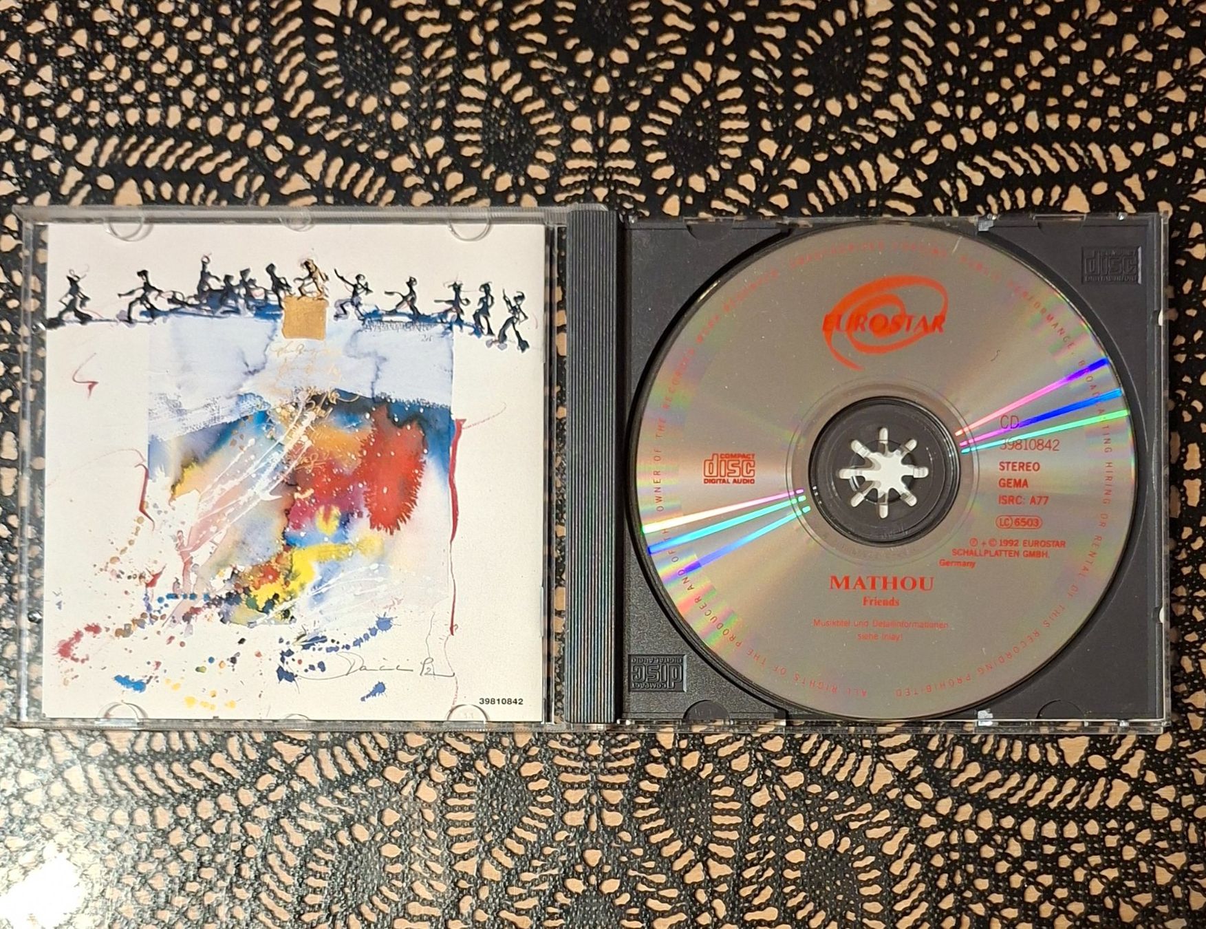 CD: Mathou - Friends, DE Pop CD Abum 1992 – Usato da Schönenberg TG venduto da Gregolino76 2