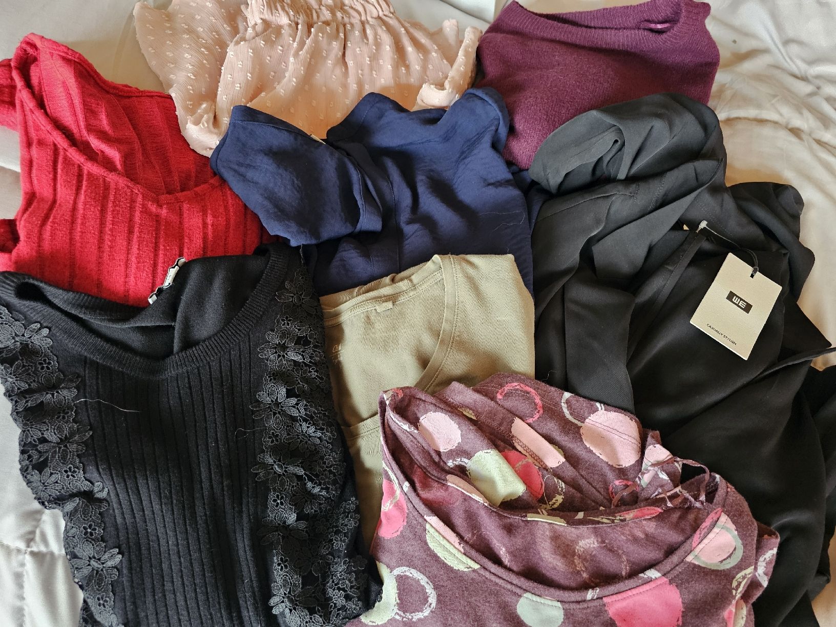 Lots de vêtements: Kleiderpaket gr L ca150 stück – D'occasion à Grabs par Sunnewis-2 8