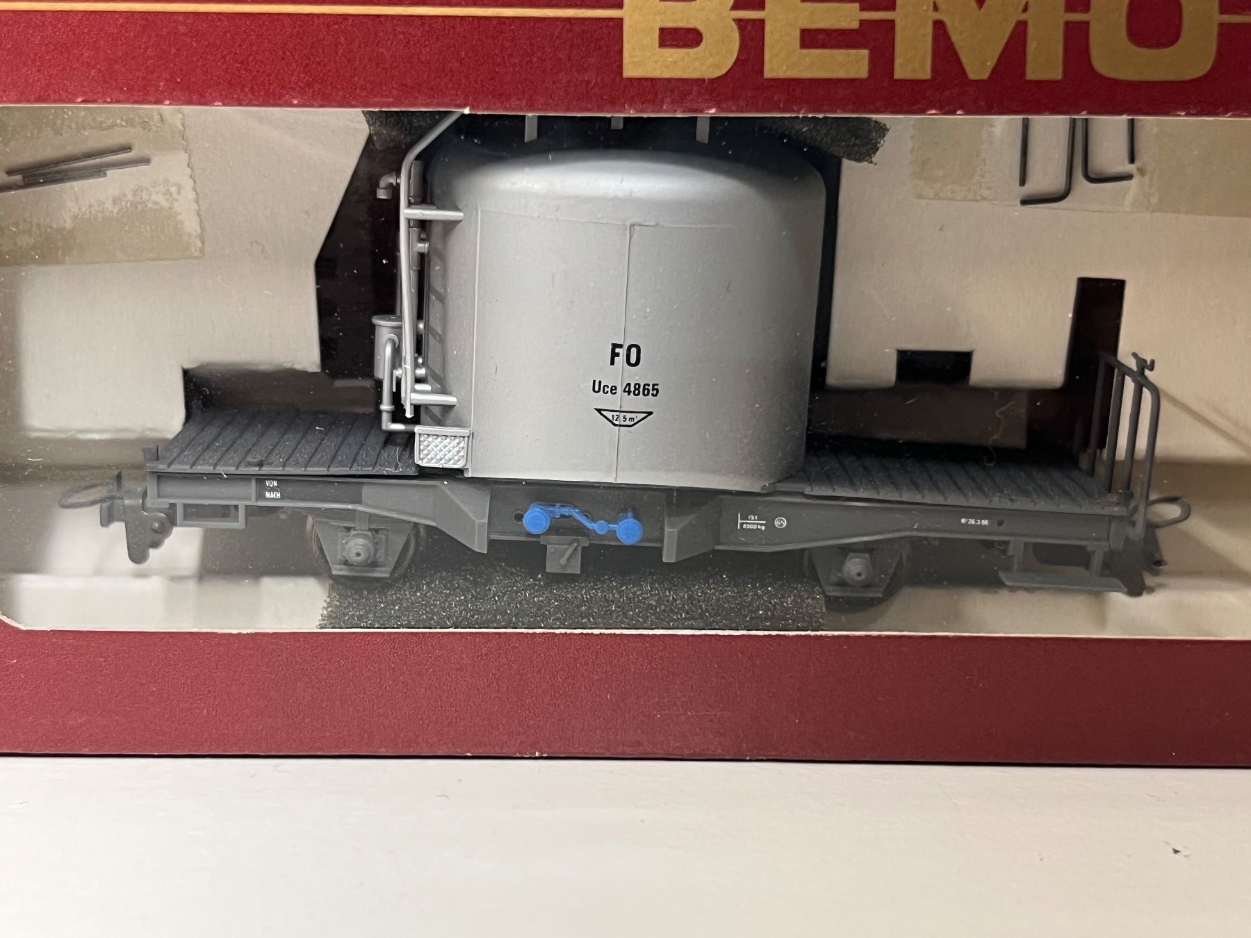 Bemo Modellini di ferrovie: BEMO 2260 215 Uce 4865 FO "Mohrenkopf" – Nuovo e nell'imballaggio originale da Neuenhof venduto da ludovicco 1
