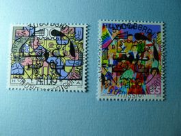 2019 Sondermarken Schweiz-Liechtenstein ET Voll.1756-1757