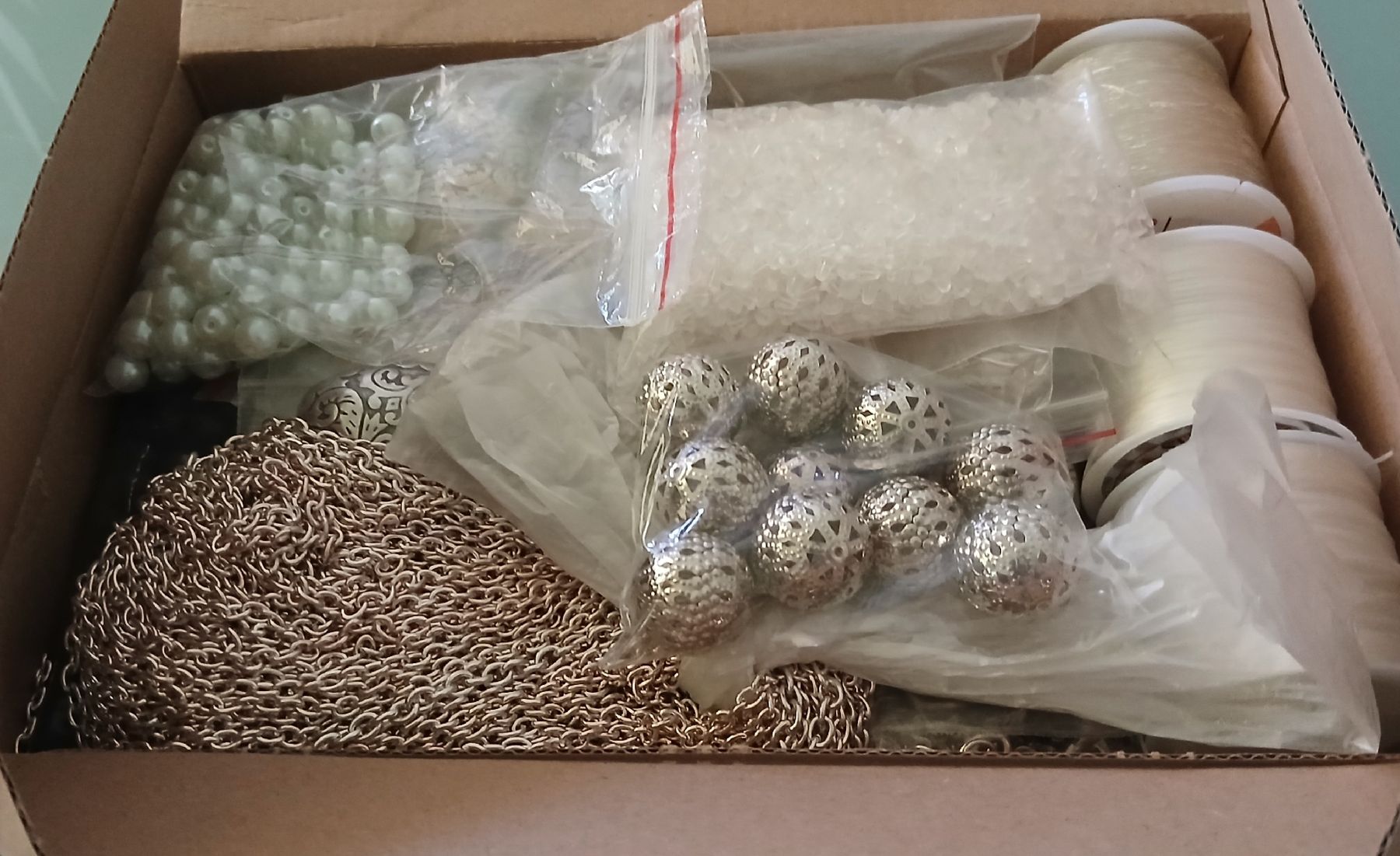 Kit bricolage: Restpostenpaket zum Schmuck basteln – Nuovo (secondo la descrizione) da Stansstad venduto da mikamo 1