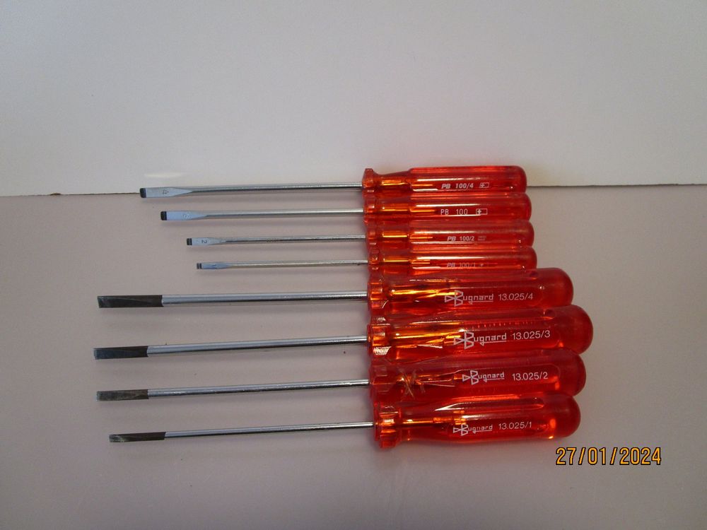 4 TOURNEVIS PB 100 & 4 TOURNEVIS BUGNARD (Gebraucht) in für CHF 32 ...