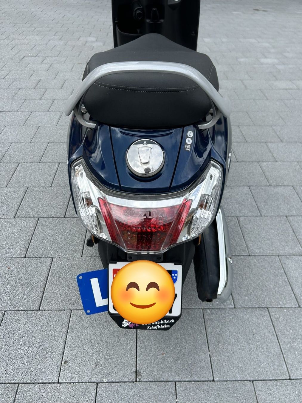 Suzuki Altro: Motorroller Suzuki Address 125 blau  – Usato da Seengen venduto da kaese01 9