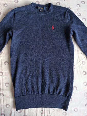 Polo Golf Ralph Lauren Merino Wool Jumper, XS, Navy