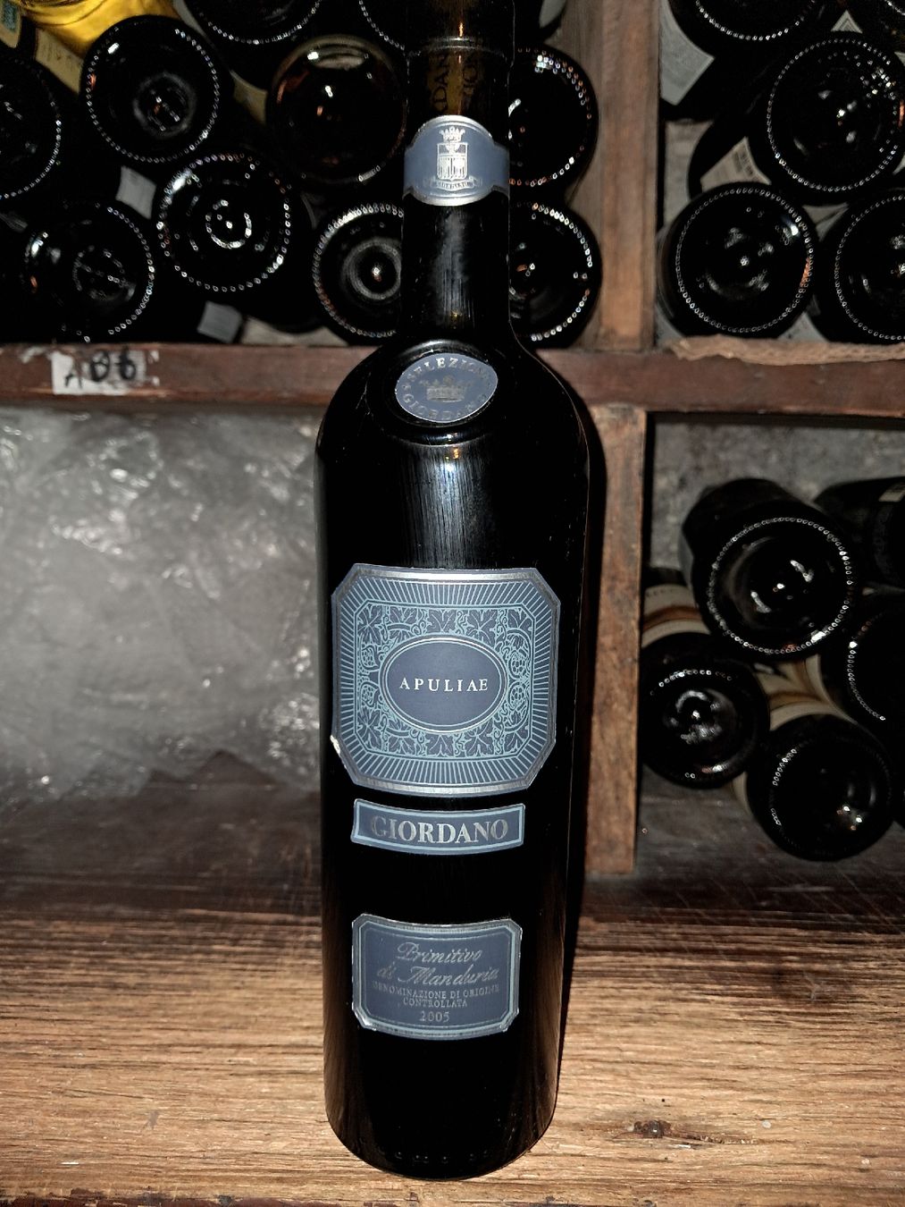 Vino: Giordano Primitivo di Manduria 2005 – Nuovo e nell'imballaggio originale da Le locle venduto da juliensaran