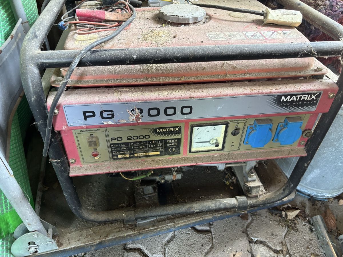 Generatori di corrente: Matrix PG2000 2.3kW Generator – Difettoso da Saland venduto da LionKing17