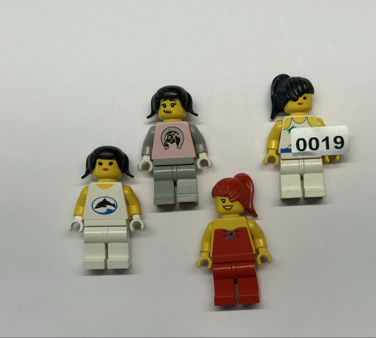 Lego Statuette: 4x Lego Figuren, Minifiguren, Mädchen. – Usato da Rheinfelden venduto da zim_2hqc 1