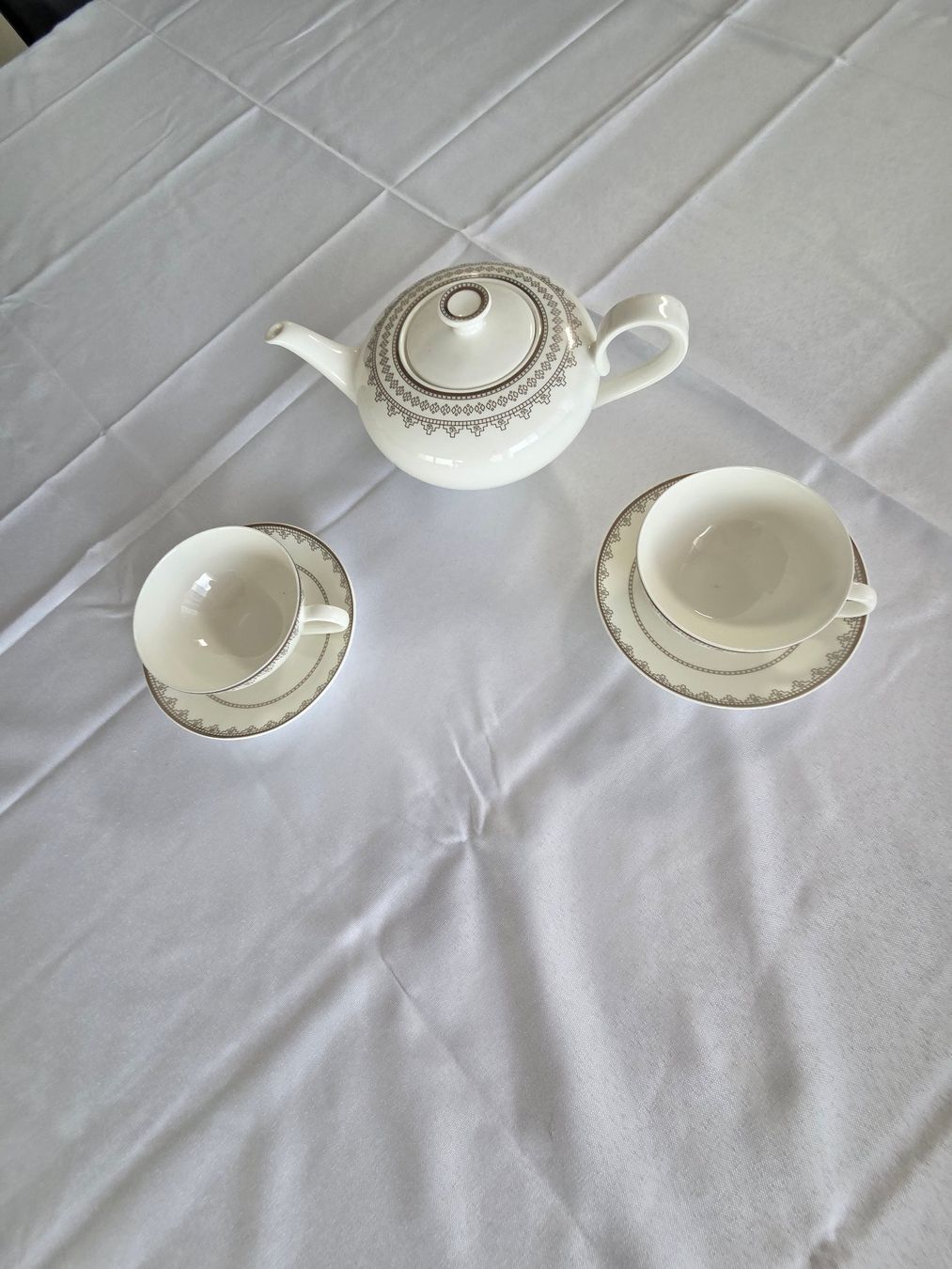 Villeroy & Boch Teiere: Teekanne mit 2 Tassen – Nuovo (secondo la descrizione) da Zug venduto da schneiderp2004 1