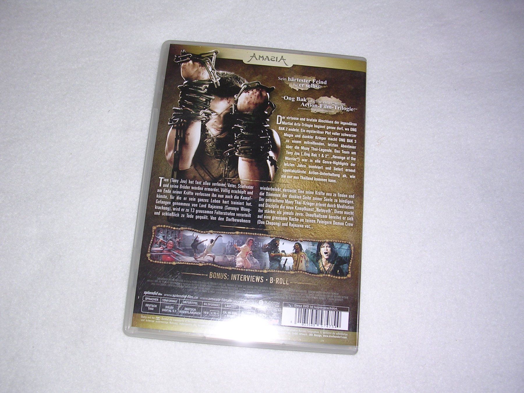 Tutti i DVDs: DVD Ongbak 3 – Usato da Trun venduto da Romi066 1