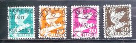 1932 Schweiz 5-60 gestempelt