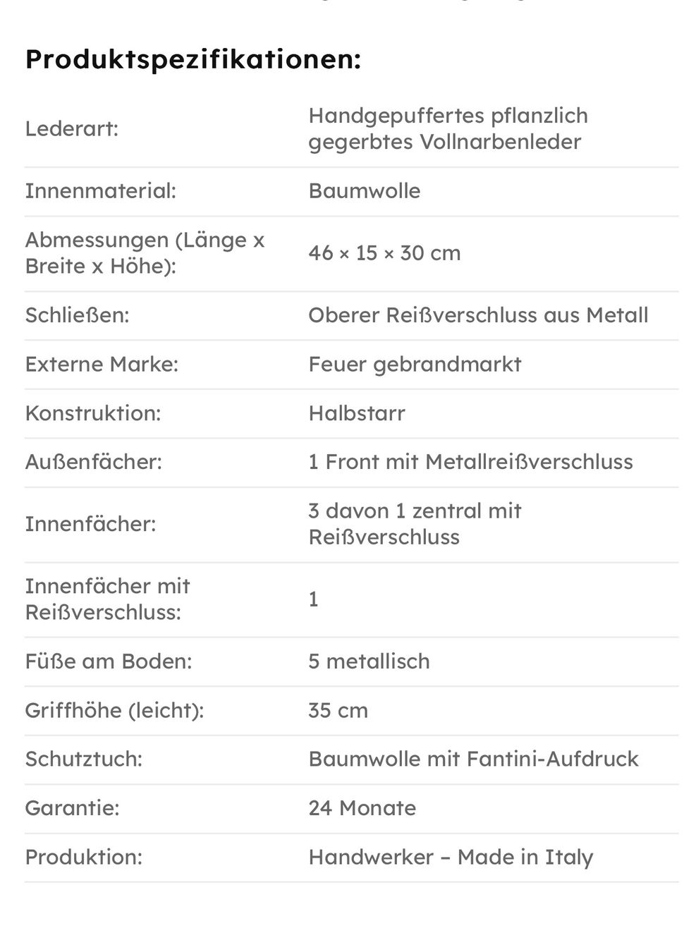 Taschen für Damen: Ledertasche Demetra – Neu und originalverpackt aus Wittenbach von bes_k8vr 4