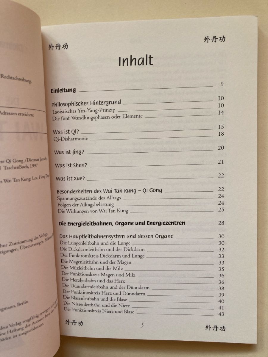 Libri: Wai Tan Kung Qi Gong Buch – Usato da Zürich venduto da 000rk 3
