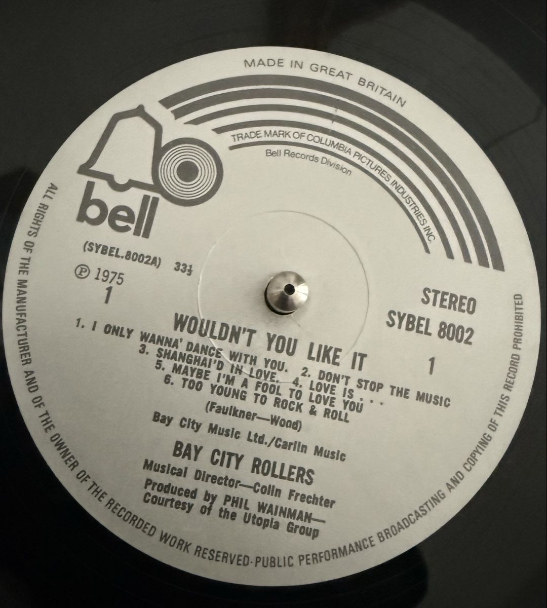 Dischi in vinile: Bay City Rollers - LP "Wouldn't You Like It" Schallplatte – Usato da Goldach venduto da Messerguru 8