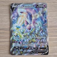 Galarian Rapidash V Pokémon holo 2021