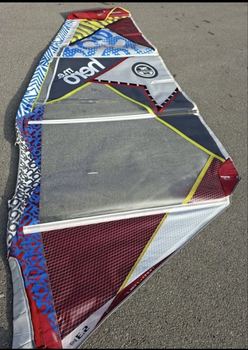Surf: Windsurfsegel-Set 4.2 + 4.7 + 5.3m – Usato da Fällanden venduto da Mistral018 3