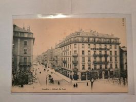 Ancienne CP de Genève  - Hôtel du Lac 1900
