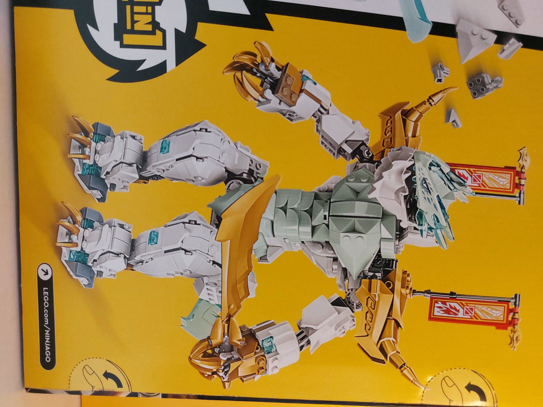 Lego Kit di costruzioni: LEGO Ninjago 71786 Zanes Eisdrache - NEU – Nuovo e nell'imballaggio originale da St.Gallen venduto da TinasBauundSpiel 4