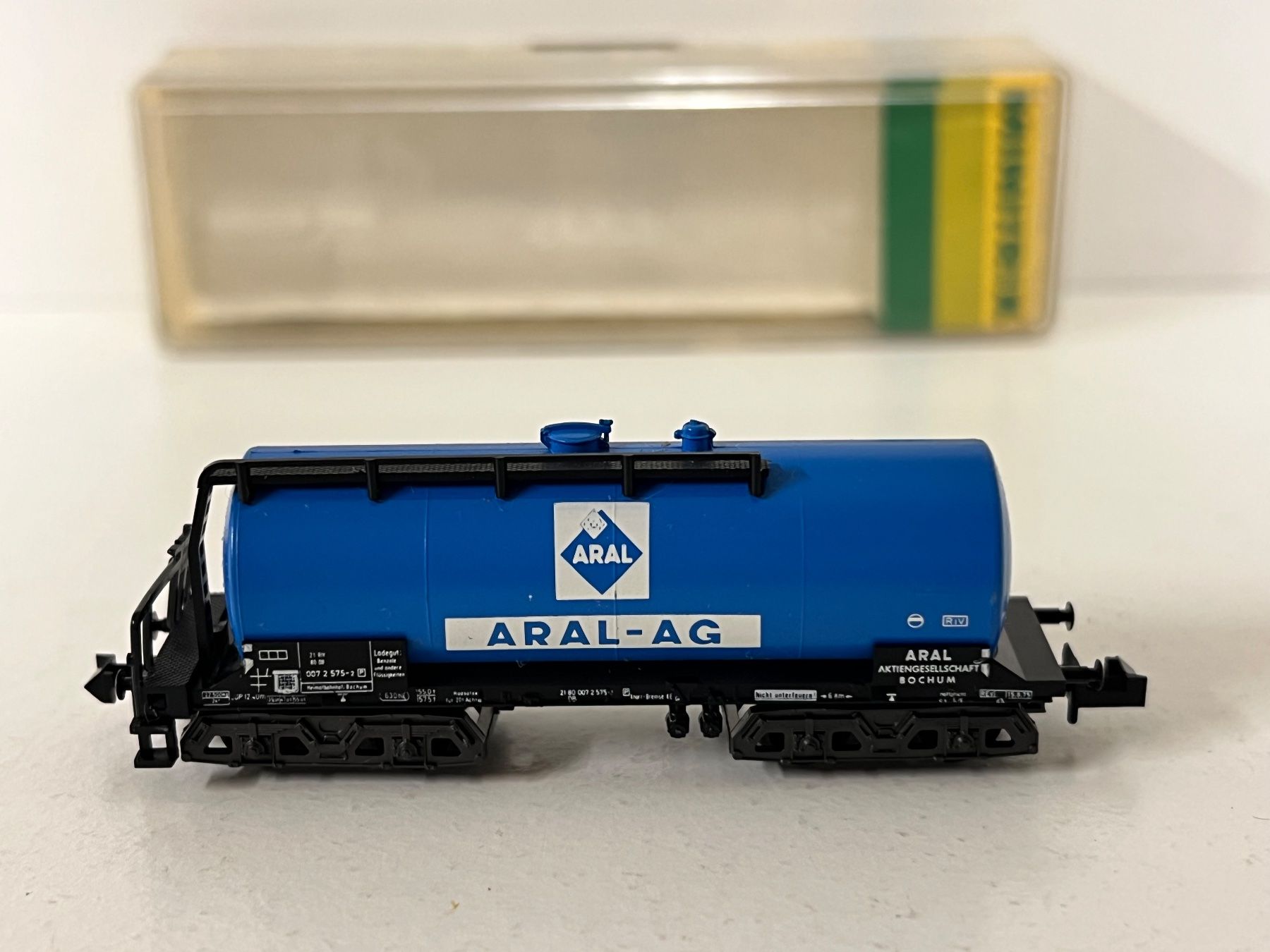 Trix Modellini di ferrovie: Minitrix Spur N ARAL AG – Usato da Geroldswil venduto da TopTrain54