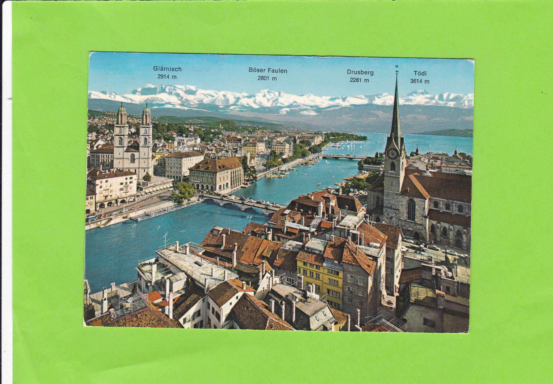 Cartoline postali: Zürich – Usato da St. Peterzell venduto da neckertal