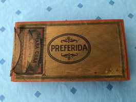 Zigarren – Holzkiste / Box «Yara Cuba» leer – Vintage