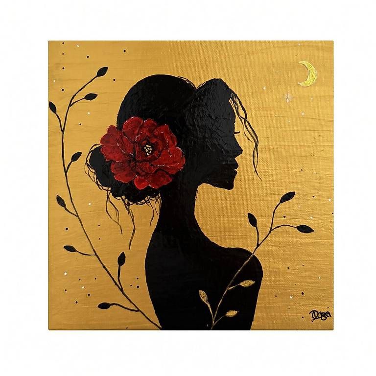 Tableaux: Acrylbild: Goldene Nacht – Neuf (Voir description) à Safenwil par car_nlh6 1