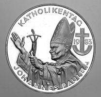 Österreich 500 Schilling 1983 Johan Paul II PP
