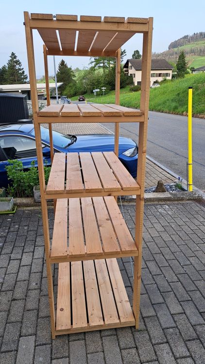 Holzregal für Garage, Keller, Winde und Unterstand Kaufen auf Ricardo