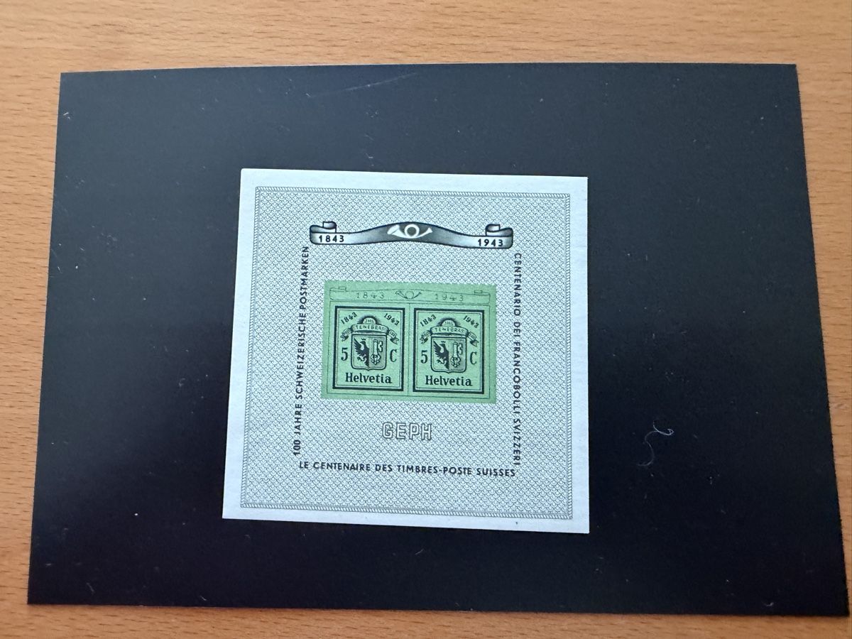 Tous les timbres: Genfer Block 1943 Postfrisch  – Neuf (Voir description) à Murgenthal par Tina_4055