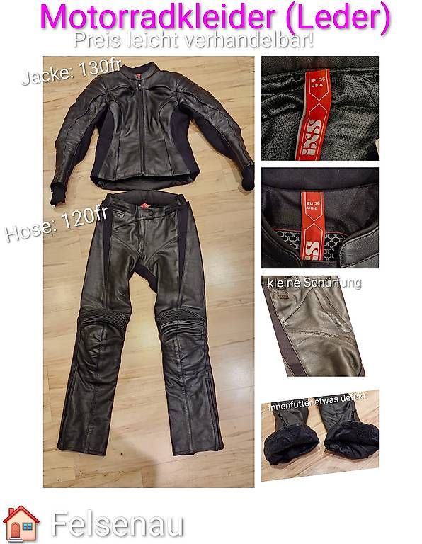 Lotti di vestiti: Motorradkleider Damen – Usato da Leuggern venduto da Tiatina84 2