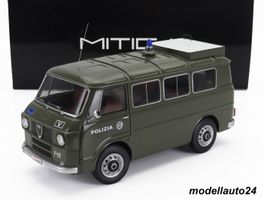 Alfa Romeo F-12 Polizia 1970 grün / Mitica 1:18