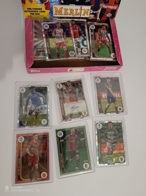 Merlin Hobbybox Trading Cards (Neu (gemäss Beschreibung)) in Binz für ...