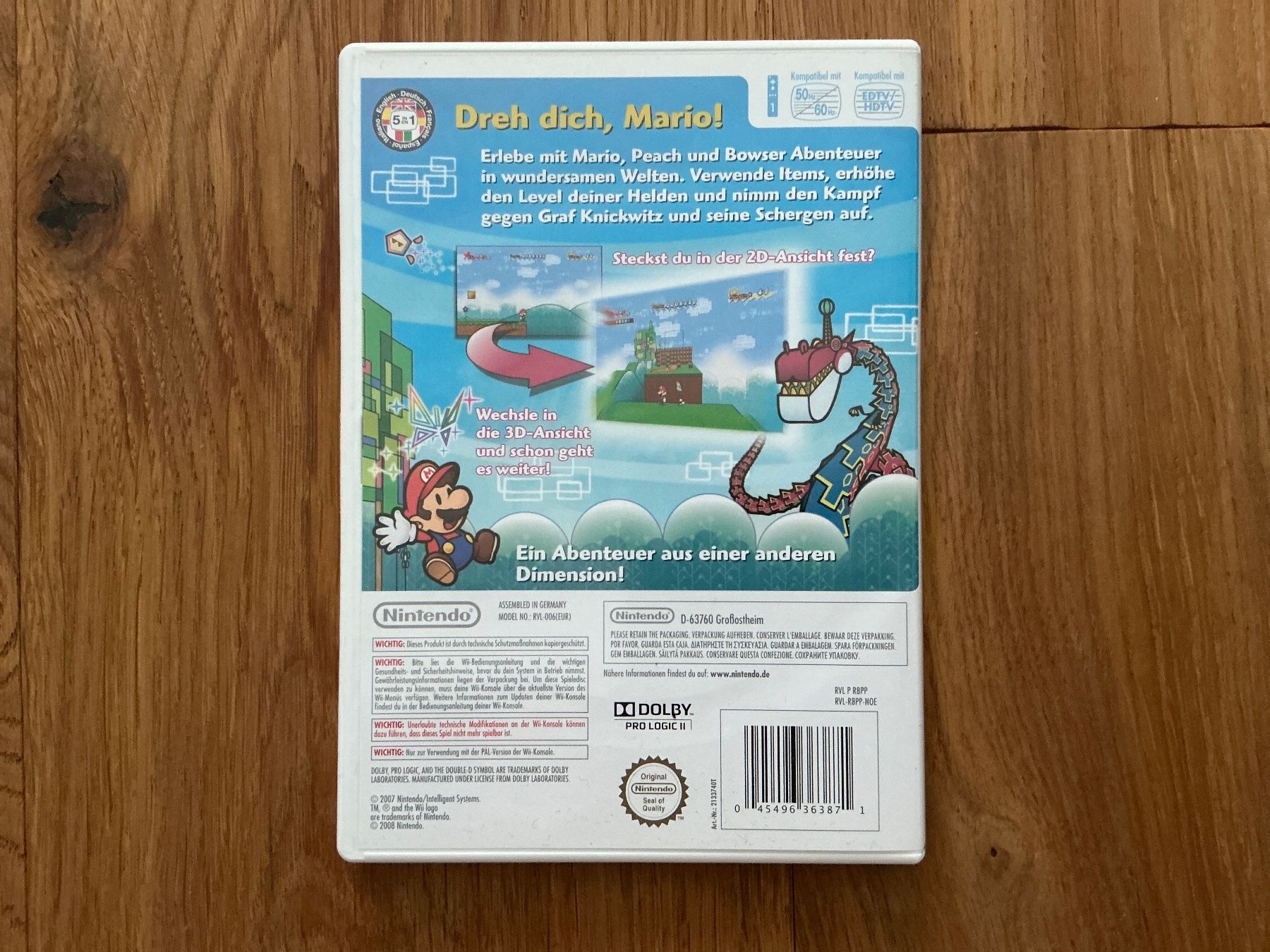 Nintendo Giochi: Super Paper Mario - Nintendo Wii – Usato da Geuensee venduto da vintagegal 2