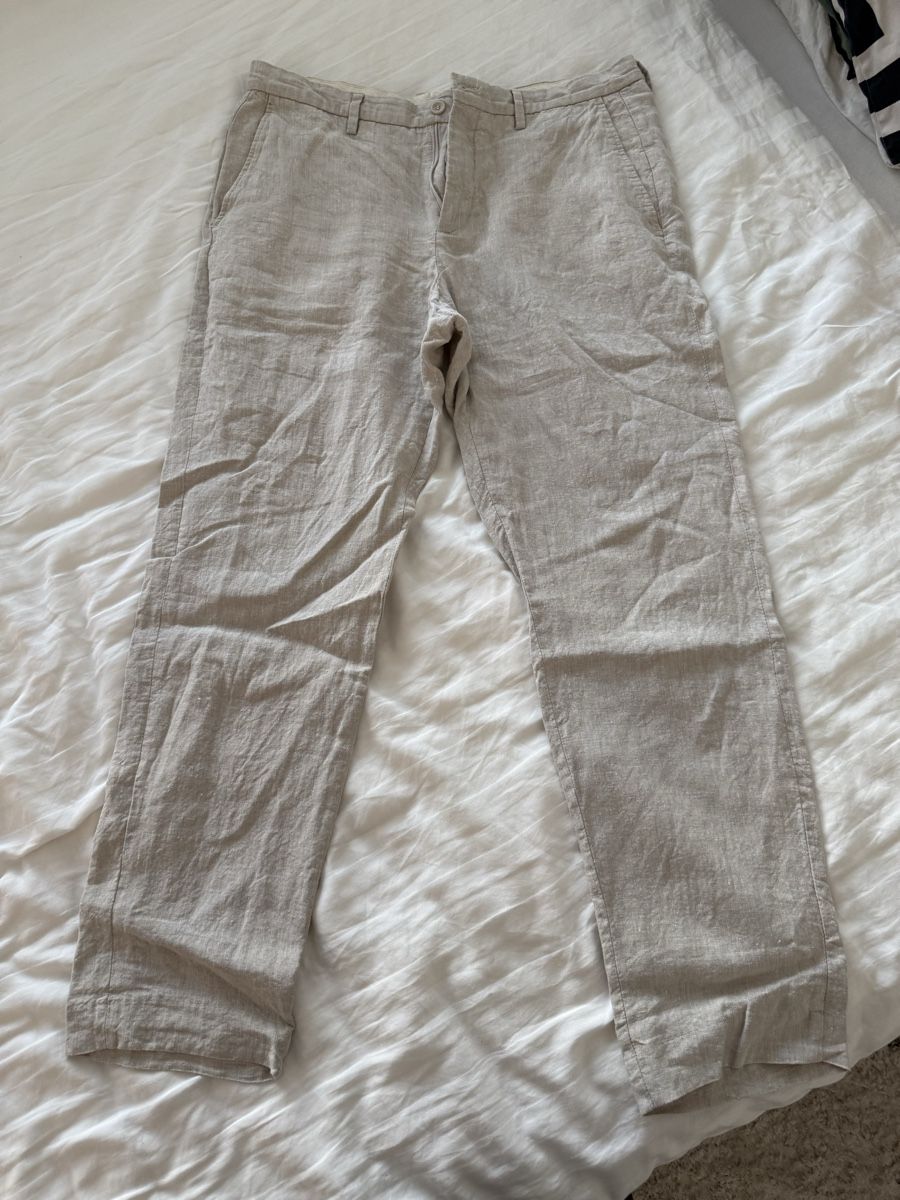 Zara Pantaloni: Zara Leinenhose Herren Gr. 40 – Usato da Volketswil venduto da habibeoez 4