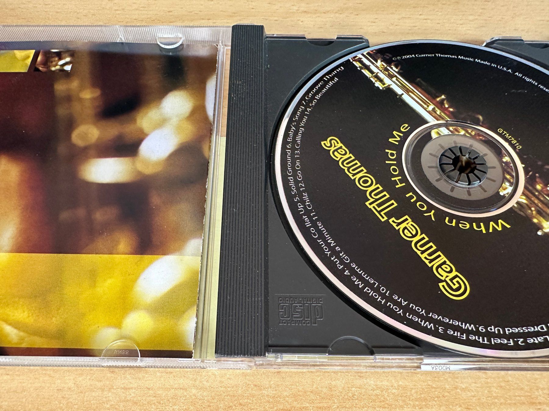 CD: Garner Thomas - When You Hold Me – Usato da Rikon im Tösstal venduto da Alpenmutz 2