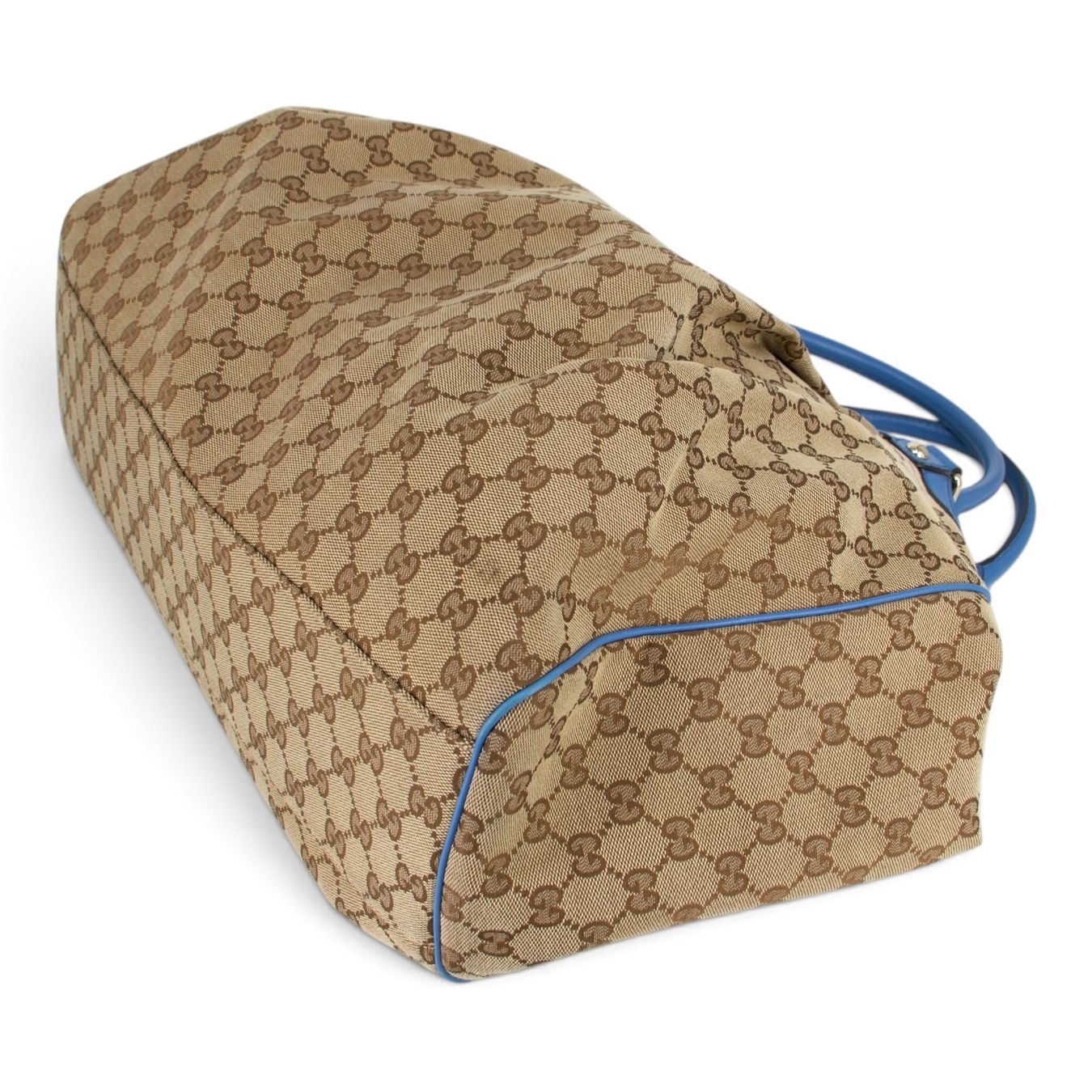 Gucci Sacs femmes: Gucci Sukey GG beige/blau – D'occasion à Binningen par Designerlabels 6