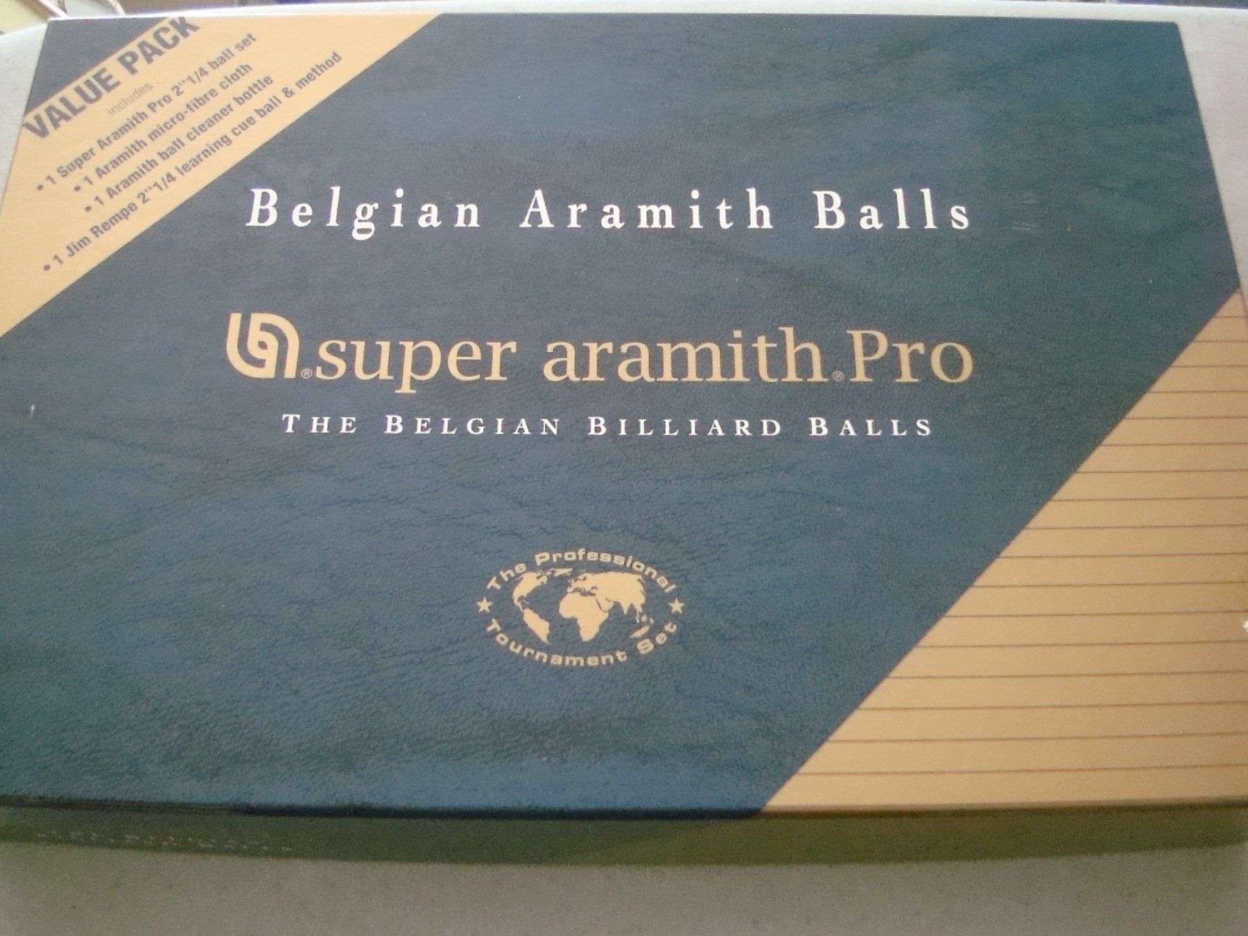 Bälle: Pool - Billard - Kugelset / Super Aramith Pro - OVP – Gebraucht aus Neuenegg von flohcante