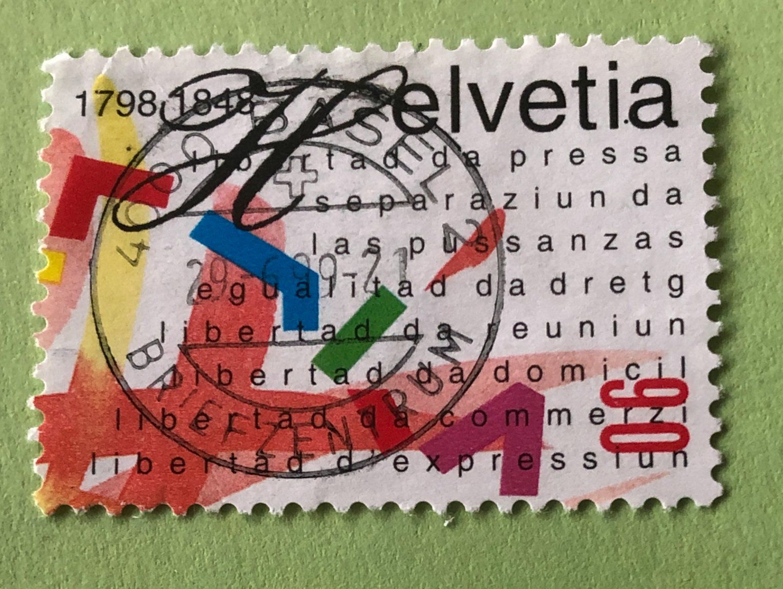 Tutti i francobolli: CH Briefmarken mit Gestempelt    – Usato da Aarau venduto da Billa007
