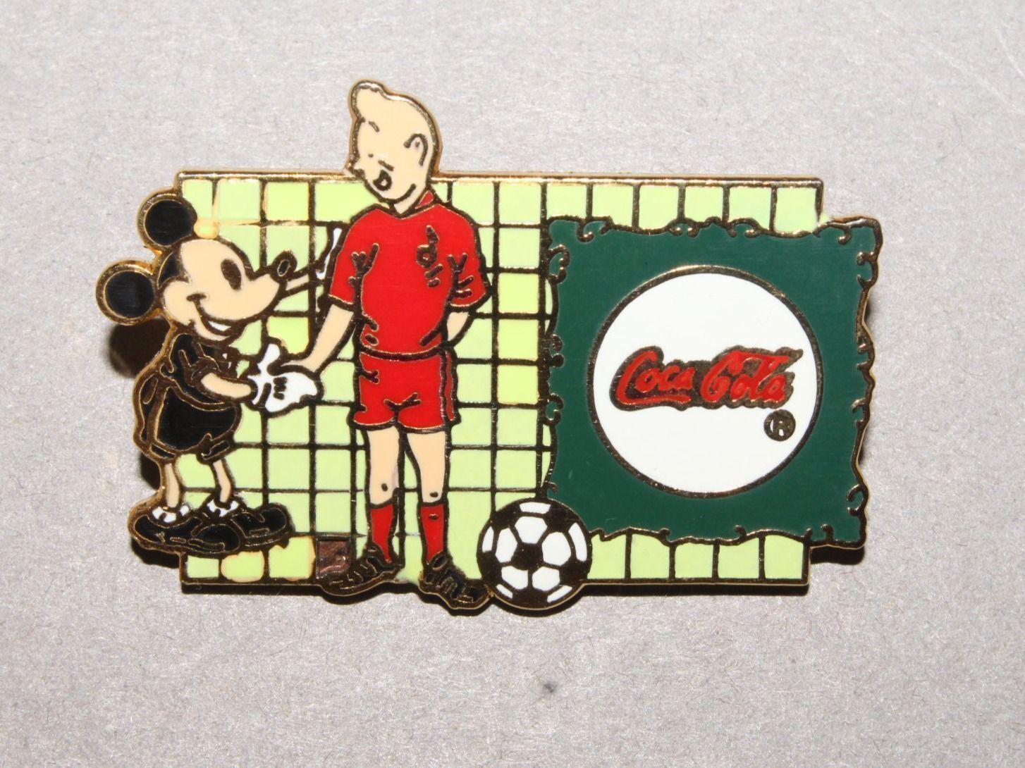 Pins: Pin Mickey/Tim&Struppi/CocaCola – Gebraucht aus Kriens von
