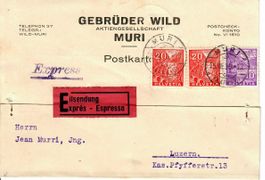 PK, Express Gebrüder Wild Muri  1936