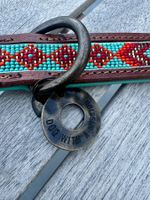 Colliers pour chien cuir et perles S2.5 DWAM