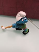 Figurine Schtroumpf vintage joueur hockey sur glace