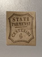 Italien Parma 6 Centesimi Schild 1953