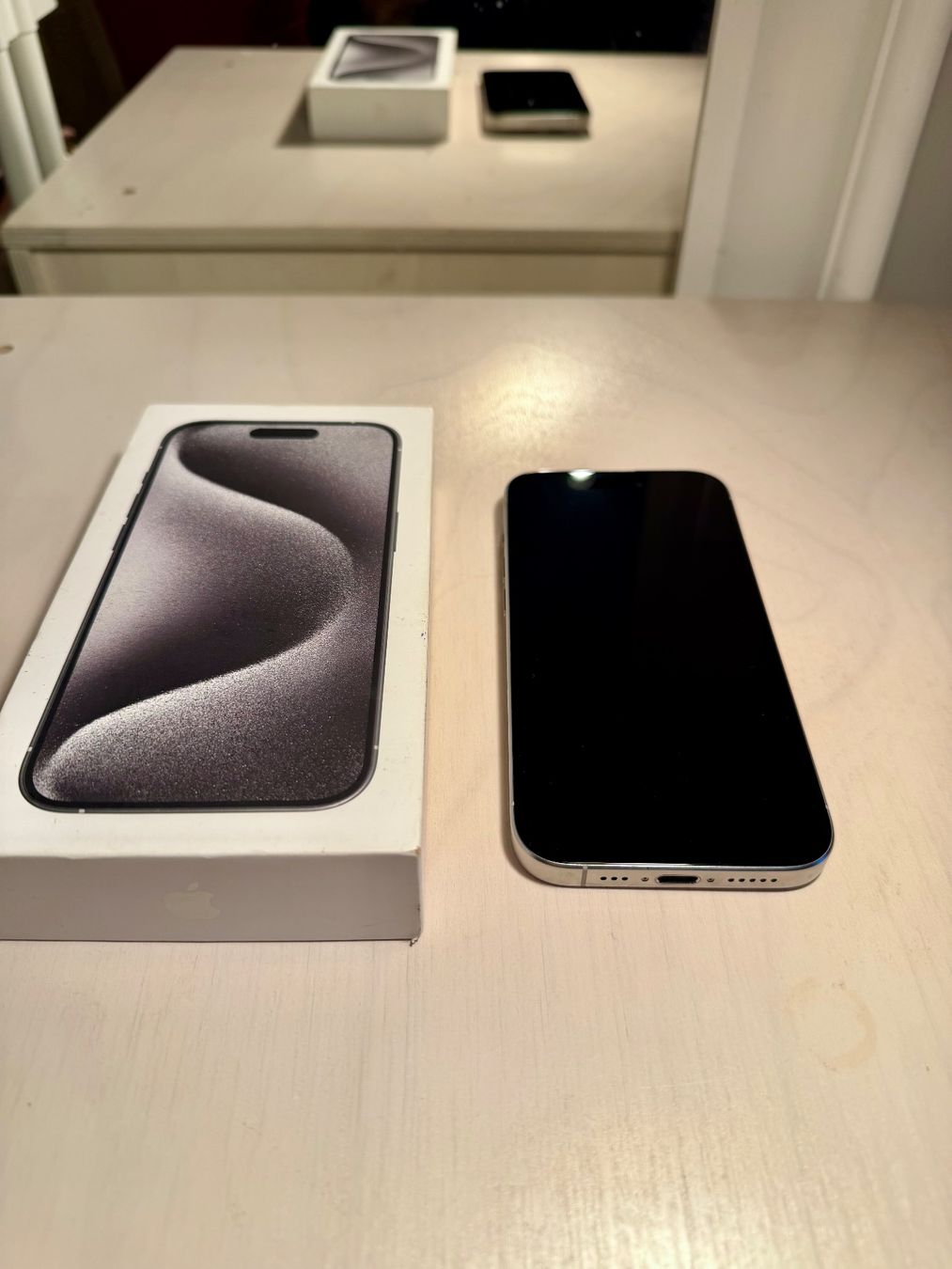 Apple Handys / Smartphones: Apple iPhone 15 Pro, 1TB, Weiss - TOP ZUSTAND – Gebraucht aus Zürich von lino.t 5