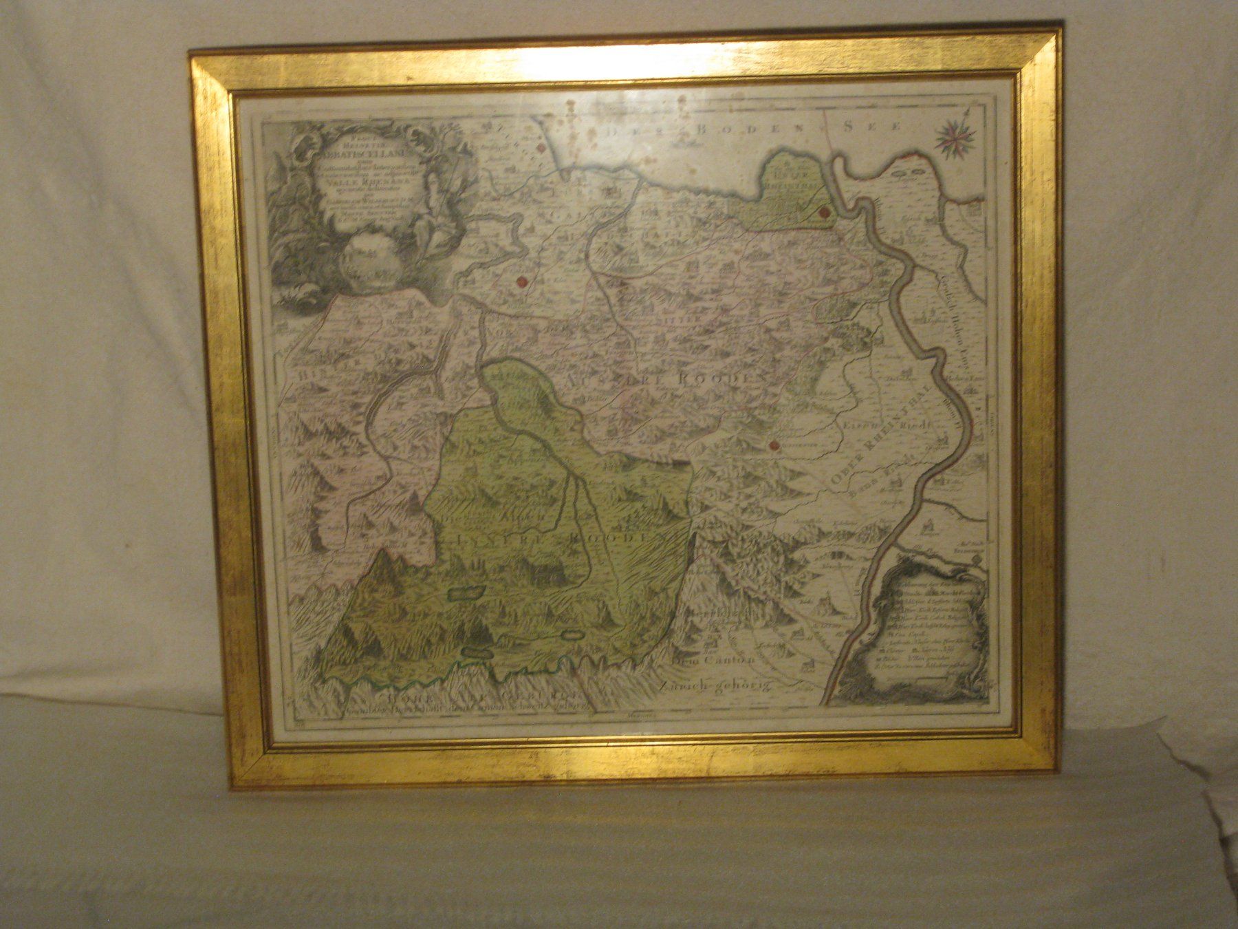 Landkarten & Atlanten: Schweizerkarte vor 200 Jahren. Druck – Gebraucht aus Rüti ZH von Brocki_Rueti 1
