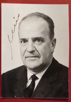 Nello Celio 1914-95 Autogramm Foto 7.5x10cm Bundesrat