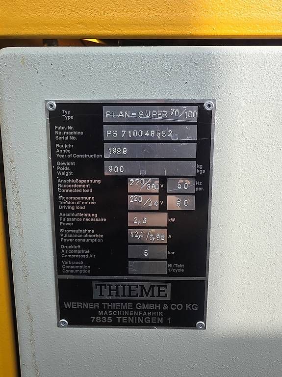 Alle Maschinen: Alfra-Plan 70/100 Super – Gebraucht aus diessenhofen von endrit2