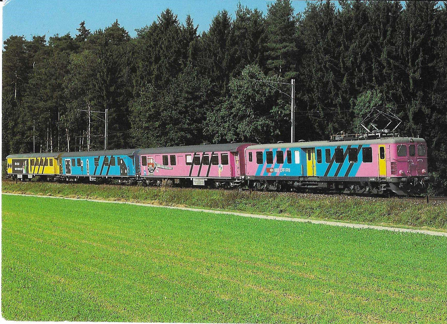 Cartoline postali: Chamäleon Informationszug der SBB – Nuovo (secondo la descrizione) da Rothrist venduto da Stranglehold